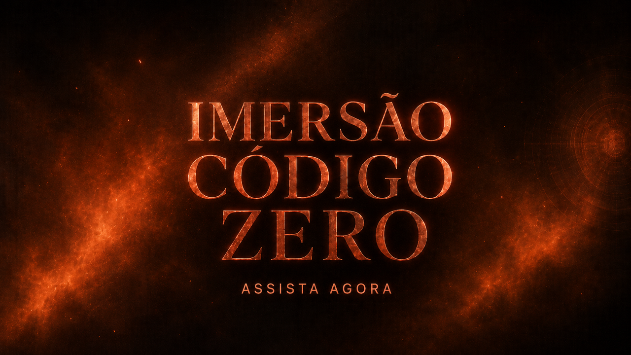 Imersão Código ZERO,assista o vídeo de 26 minutos